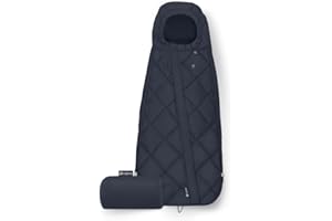 CYBEX Gold Saco cubrepiés Snøgga Mini 2, Para cochecitos, Desde el nacimiento a 24 meses aprox, TOG 4, Ocean Blue (Azul)