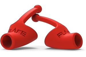 FLARE AUDIO Flare Calmer Kids – Ear Plugs Alternative – Reduce Annoying Noises Without Blocking Sound – Soft Reusable Silicone – Red