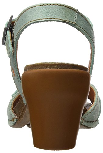Art 0226 Memphis I Feel, Sandalias con Correa de Tobillo para Mujer, Verde (Eton), 38 EU