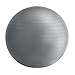 Produktbild Art Sport Gymnastikball/Fitnessball mit Handpumpe | 2mm Starkes PVC | Ø 65 cm | grau | für 155 – 175 cm Körpergröße | bis 100 kg belastbar