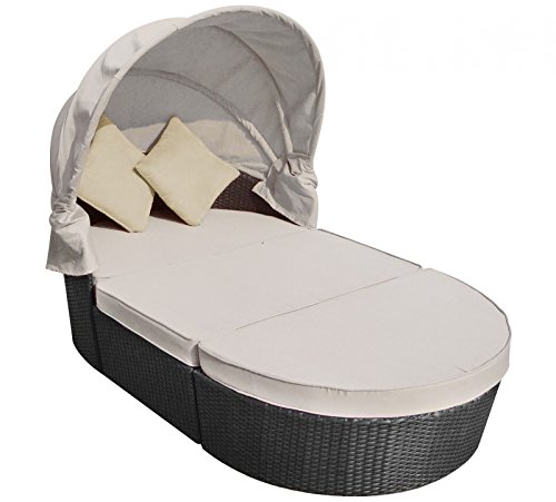 Preisvergleich Produktbild Garden Pleasure Sofas Sitzinsel Dalyan, schwarz