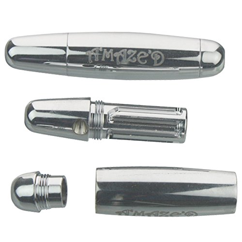 Preisvergleich Produktbild AMAZED CHROME Pipe, ca. 8cm lang, schraubbar