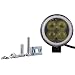 Autofy Universal 4 LED Spot Fog Light with Green DRL for All Bikes (Black) RS.1022.00