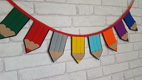 Multi-Coloured Pencil Bunting PER METER