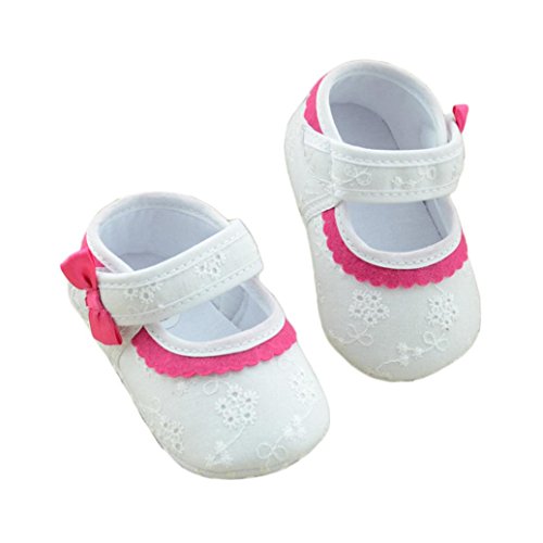 Koly Newborn Baby Bowknot Infant Prewalker Shoes Toddler First Walking Shoes