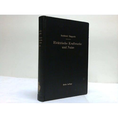 [PDF] Download Elektrische Kraftwerke und Netze Kostenlos