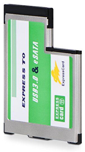 DONZO LT236 Express Card zu 1 Port USB 3.0 & ESATA 54 mm Adapter mit ASM1042+1153E Chipsatz - 5