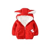 Estilo: Corea del Sur BOC Niños, Ropa, Tops, Niñas, Tops de Terciopelo para Bebés, Chaquetas, Ropa de Invierno, Gruesa, Además de Terciopelo, Abrigo de Algodón para Niños de 1-2-3-4 Años,UNA,100 cm