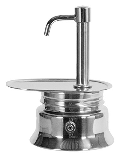 Bialetti Espresso Kaffeekanne 1 Auslauf 1 Tasse, Edelstahl, Grau Bialetti Espresso Kaffeekanne 1 Auslauf 1 Tasse, Edelstahl, Grau Bilder