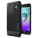 Produktbild Samsung Galaxy A3 2016 Hülle, Spigen® [Rugged Armor] Karbon Look [Schwarz] Elastisch Stylisch Soft Flex TPU Silikon Handyhülle Schutz vor Stürzen und Stößen Schutzhülle für Samsung Galaxy A3 2016 Case Cover Black (564CS20633)