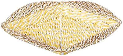 Paper &amp; Plastic Rectangular Shaped Small Basket by Triveni