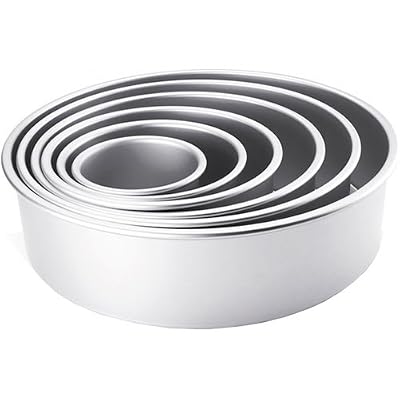 Ibili 815120 Moule Rond Extra Profond 20 x 10 cm Alum. Anodisé.
