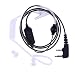 Produktbild broadroot 2 Pin Air Akustikschlauch Headset für Bao Feng Kenwood Walkie Talkie