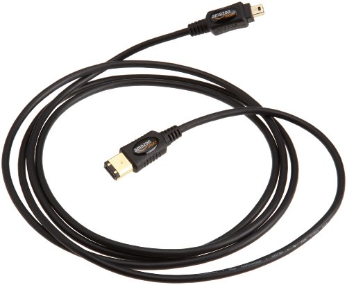 AmazonBasics IEEE 1394 4-Pin/6-Pin FireWire-Kabel (1,8 m) - 2
