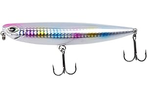 BASSLEGEND Topwater Floating Pencil Bait Stick Bait WTD Walk The Dog Lure Surface Walker Sea Bass Wobbler 120F