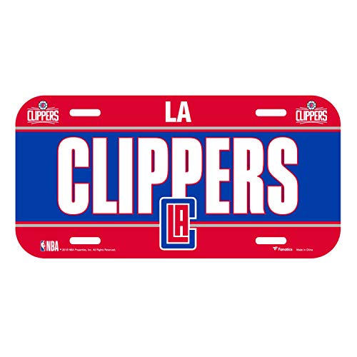 Fanatics Plaque d'immatriculation - Los Angeles Clippers
