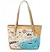 Price comparison product image Greetings From Texas, Small Map Tote w/Zipper by Spartina 449