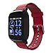 Produktbild ATpart Fitness Armband, Smart Armband Farbbildschirm Herzfrequenz Blutdruckmessgerät Sport Armband Bluetooth Schrittzähler Armband Wasserdichte Fitness Tracker Smartwatch