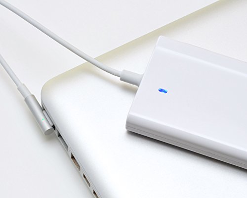 one38 UltraSlim Netzteil 60W für MacBook Air, MacBook und MacBook Pro mit MagSafe L Stecker (groß) | USB-Anschluss zum Laden von Smartphones, Tablets, etc. z.B. iPhone 6 | 60W Leistung | Ladegerät Ladekabel Reisenetzteil mit Eingangsspannungsbereich 110~240V | Für MacBook Air (2008-2011), MacBook und MacBook Pro (2006-2012) | Ersetzt unter anderem A1184, A1330, A1334 und A1344 - 3