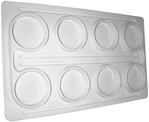 Artist's Palette and Brush Holder 7046, rechteckig