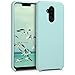 Price comparison product image kwmobile TPU Silicone Case for Huawei Mate 20 Lite - Soft Flexible Rubber Protective Cover - Mint Matte
