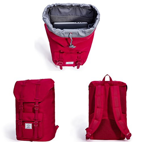 KALIDI 17 Zoll Laptop Rucksack Backpack Schulrucksack für bis zu 15.6 zoll Laptop Notebook Computer Arbeit Campus Studenten Outdoor Reisen Wandern mit Großer Kapazität - 2