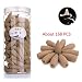 Produktbild 168pcs Rückfluss Räucherkegel Sandelholz Aromatherapie Rückfluss Räucherstäbchen Tibetische Räucherstäbchen natürlichen Duft Bullet Tower Konus Scents für Rückfluss Weihrauch Brenner Halter Rose Lavendel Duft