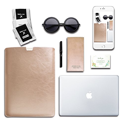 WALNEW Schlanke MacBook Pro Retina 15.4 Zoll (A1398)Hülle, MacBook Schutzhülle, Hülle, Case, Cover, MacBook Pro Retina 15.4 Zoll Hülle mit Handgriff, geschütztes Inneres und externes Mousepad - 7