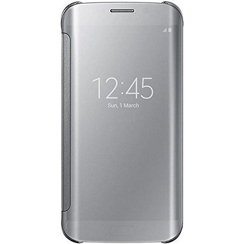 Samsung Clear View Cover - Funda para Samsung Galaxy S6 edge color plata reviews Samsung Clear View Cover - Funda para Samsung Galaxy S6 edge color plata