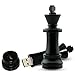 Produktbild ranipobo Pure Wood 16GB Flash Drive Schach Form Spielzeug wasserabweisend Kompaktes Design Memory Stick schwarz schwarz 16 GB