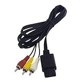 Smartfox TV AV Video Audio Chinch Kabel fr SNES Super Nintendo N64 Gamecube mit Super Nintendo Standard-Anschluss - 