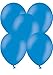Produktbild 500 Luftballons Ø 28 cm Farbe frei wählbar Ballons Helium Luftballon (Blau)