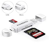 smart tv lg 32 pulgadas blanco ✔ El enchufe USB 2.0 estándar (tipo A) y el enchufe micro USB (tipo B) en combinación, hacen al lector de tarjetas compatible con todas las tablets Android y smartphones compatibles con la función full OTG.