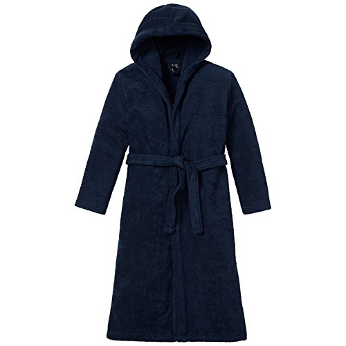 Preisvergleich Produktbild Schiesser Jungen Bademantel, Blau (Nachtblau 804), Herstellergröße: 128