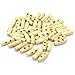 Produktbild Apple iPod® 50 Natürliche Holz Horn Knebelknöpfe 1 x 3 cm für Baby Erwachsene Kleidung oder andere Dekoration