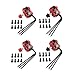 Produktbild Jacobssen 4Pcs DXW D2305 2400KV 2-5S CW/CCW Brushless Motor für RC Drone Multicopter, Rot