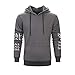 Produktbild Selou Herren Herbst und Winter Nähte lange Ärmel Lässiges Sweatshirt Loser Hoodie Mode Pullover Neueste Jacke Einfarbiges einfaches Stilhemd Coole Straßentanzspitze Dünnes T-Shirt