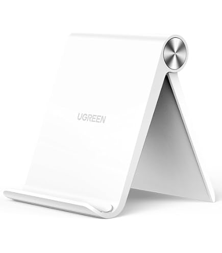 4 Supporti Universali Regolabili Per Smartphone E Tablet, 0°-270°, Anti-scivolo, Portatili