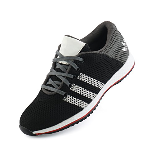 AORFEO Unisex Black Men and Women Casual Sport Running Shoes and Leather Look Sneaker Shoe Shoes CX47 RS.499 (72.00% Off) - Amazon