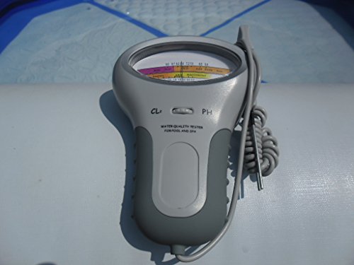pH + Chlor Messgerät Pool Wassertester Meter Schwimmbad Quick up tester Messgeraet Meter - 2