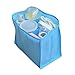 Mother Bag Travel Nappy Bag For Storage Baby Diaper Nappies Clothes (L, Blue)