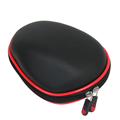 Hermitshell Travel Hart EVA Lagerung Tasche Schutz hülle Etui Tragetasche Beutel Compact Größen und karabiner für Logitech Mouse Maus MX Farbe: schwarz Größe: MX Master - 4