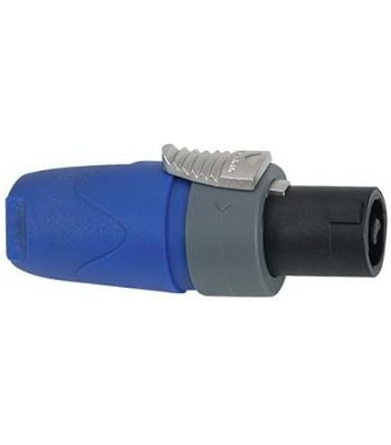 Connecteur Speakon NL2MP 2 Pôles Neutrik - Prise Femelle Pour Panneau - Contact Argenté, Montage Rapide - 3