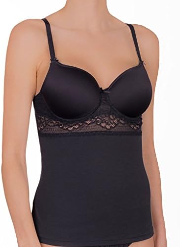 Conturelle Illusion Spacer Underwired Bra Camisole (36D, black)