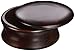 Kingsley Shave Soap Bowl With Lid, Dark Wood