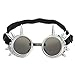 Produktbild JenNiFer Mode Silber Steampunk Brille Spikey Burning Man Kostüm Cosplay Gothic Punk