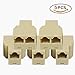 Produktbild Snner RJ45 Splitter Adapter-Satz von 5-Ethernet-LAN-Kabel-Teiler für Cat5, Cat5e, Cat6, Cat7