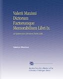 Image de Valerii Maximi Dictorum Factorumque Memorabilium Libri Ix: Ad Optimorum Librorum Fidem Editi.