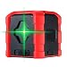 Produktbild Walmeck Professioneller Laser-Wasserwaagen Kreuzlinienlaser Mini 2-Linien Laser Level Selbstnivellierendes Horizontales Vertikales Querlinien-Nivellierungskit