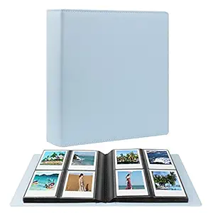 192 Pockets Photo album for Fujifilm Instax Wide 300, Polaroid OneStep / Polaroid POP/Polaroid Originals 600/Polaroid SX70 Camera 3.5x4.5 Inch Photo,i-type film album